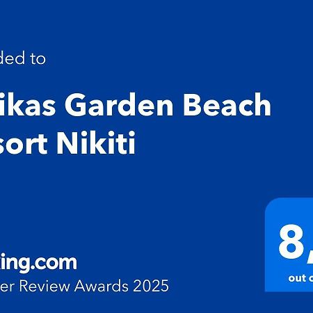 Finikas Garden Beach Resort Nikiti Exteriér fotografie